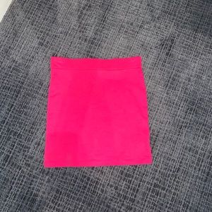 Hot Pink Bodycon Skirt